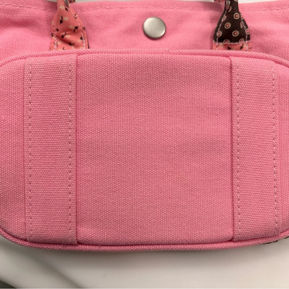 Life Is Good Pink Heart mini Canvas Tote - Picture 7 of 7
